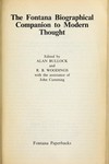The Fontana dictionary of modern thinkers /