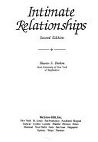 Intimate relationships /