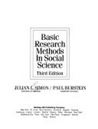 Basic research methods in social science /
