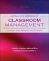 Middle and secondary classroom management : lessons from research and practice /