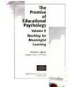 The promise of educational psychology /