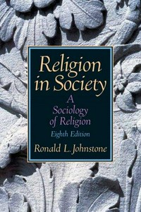 Religion in society : a sociology of religion /