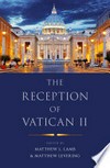 The reception of Vatican II /