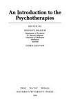 An introduction to the psychoterapies /