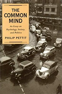 The common mind : an essay on psychology, society, and politics /