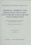 Aramaic, Hebrew and Greek documentary texts from Nahal Hever and other sites : with an appendix containing alleged Qumran texts (the Seiyâl collection II) /