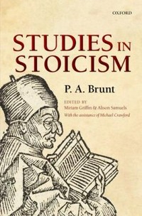 Studies in stoicism /