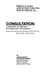 Consultation : a handbook for individual and organization development /
