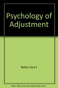 Psychology of adjustment /