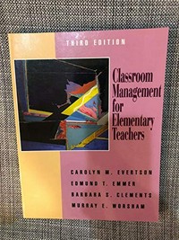 Classroom management for elementary teachers /
