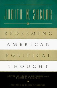 Redeeming american political thought /