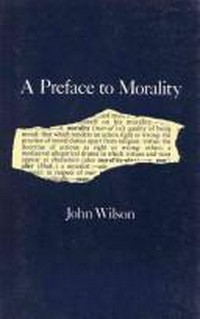 A preface to morality /