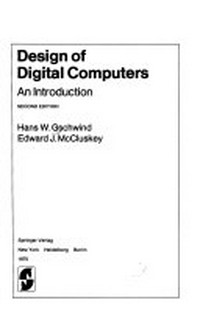 Design of digital computers : an introduction /