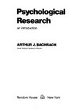 Psychological research : an introduction /