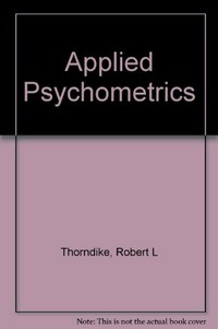 Applied psychometrics /