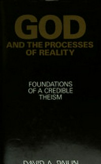 God and the processes of reality : foundations of a credible theism /