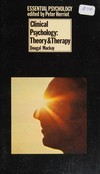 Clinical psychology : theory and therapy /