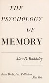 The psychology of memory /
