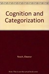 Cognition and categorization /