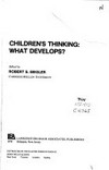 Children's thinking: what develops? /