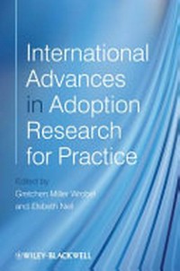 International advances in adoption research for practice /
