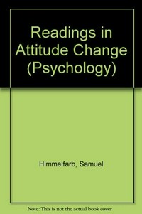 Readings in attitude change /