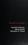 Education for freedom /