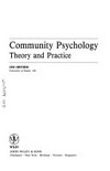 Community psychology : theory and practice /