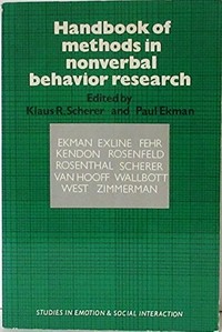 Handbook of methods in nonverbal behavior research /
