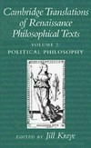 Cambridge translations of Renaissance philosophical texts /