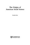 The origins of American social science /