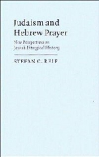 Judaism and Hebrew prayer : new perspectives on Jewish liturgical history /