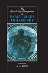 The Cambridge companion to early Greek philosophy /