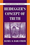 Heidegger's concept of truth /