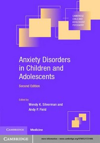 Anxiety disorders in children and adolescents /