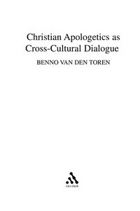 Christian apologetics as cross-cultural dialogue /
