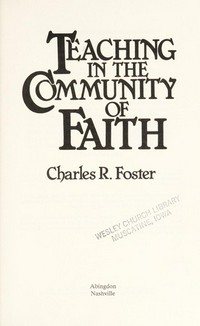 Teaching in the community of faith /