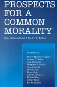 Prospects for a common morality /