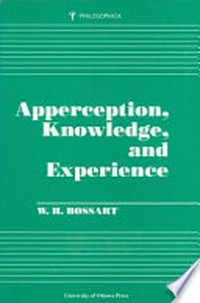 Apperception, knowledge and experience /