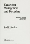 Classroom management and discipline : methods to facilitate cooperation and instruction /