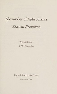 Ethical problems /
