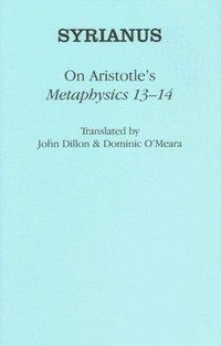 On Aristotle's "Metaphysics 13-14" /