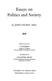 Essays on politics and society /