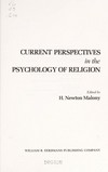 Current perspectives in the psychology of religion /