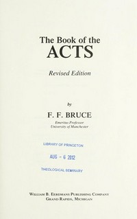 The book of the Acts /