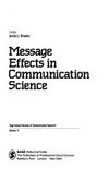 Message effects in communication science /
