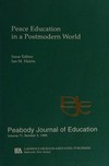 Peace education in a postmodern world /