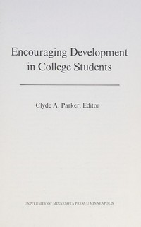 Encouraging development in college students /