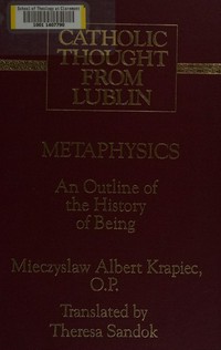 Metaphysics : an outline of the history of being /