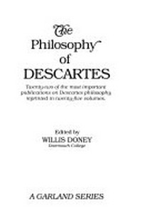 Twenty-five years of Descartes scholarship 1960-1984 : a bibliography /